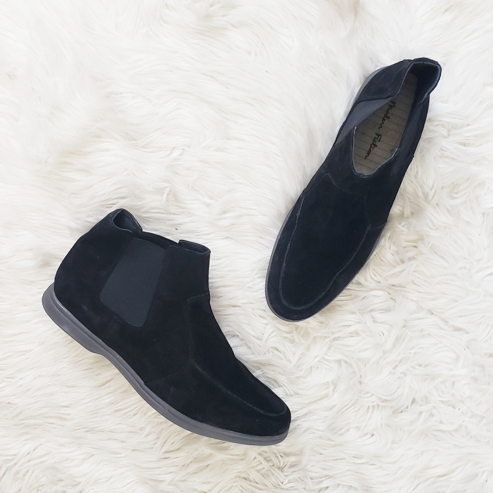 Modern Fiction Vernacular Black Bootie